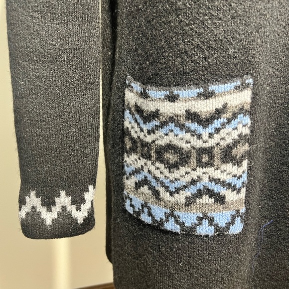 Cynthia Rowley Navy Wool blend Cardigan size XS - Picture 5 of 8